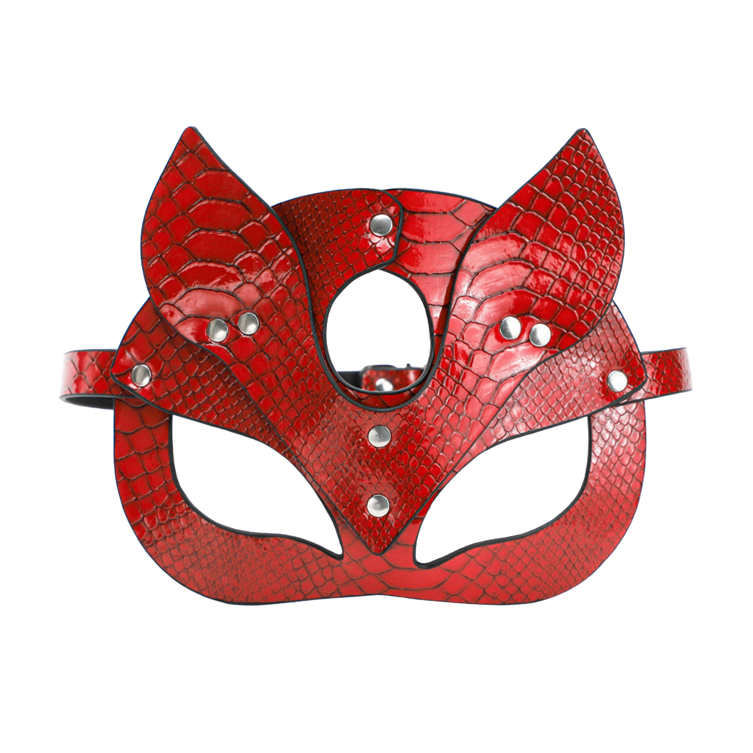 Fox Eye Mask Crocodile Red