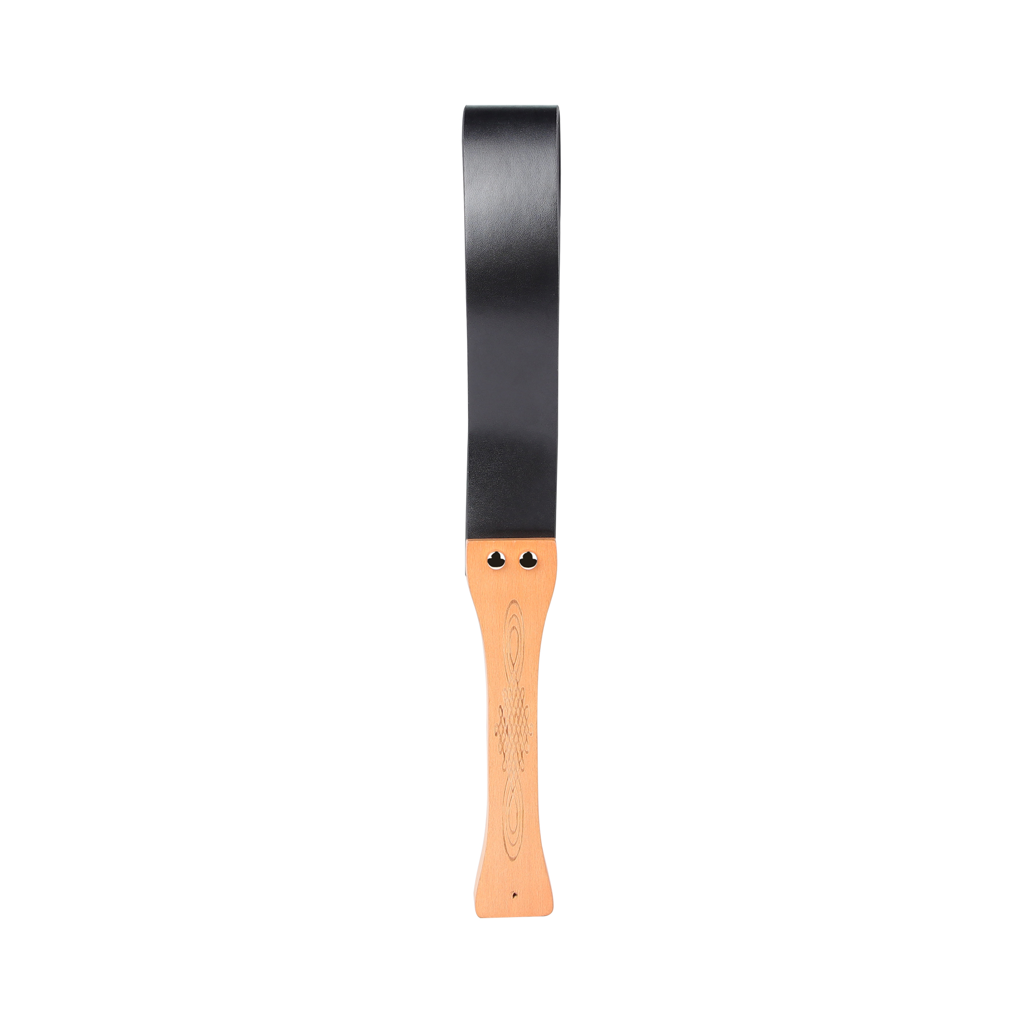 Paddle with Wooden Handle 46cm Black
