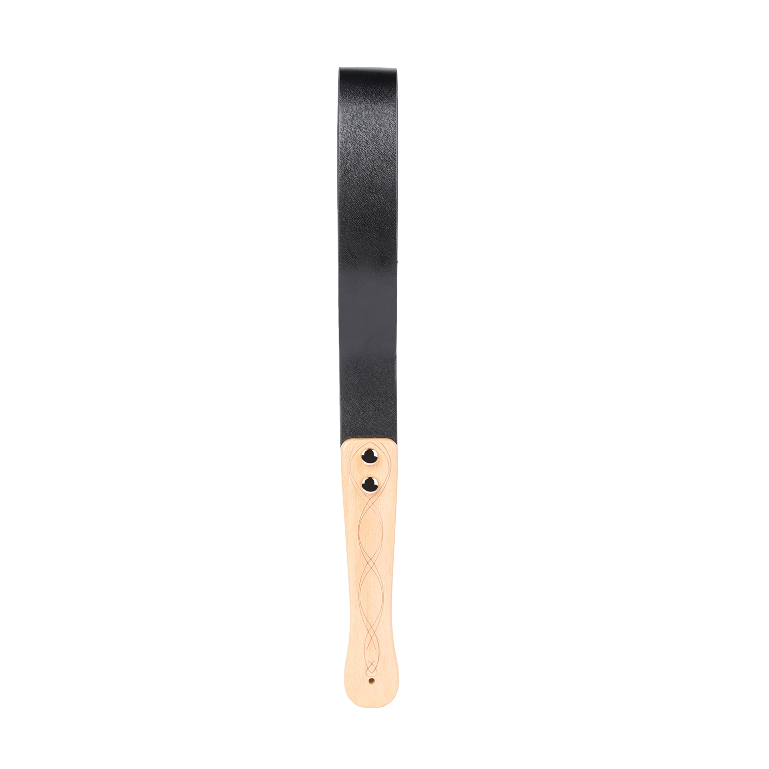 Paddle with Wooden Handle 39cm Black