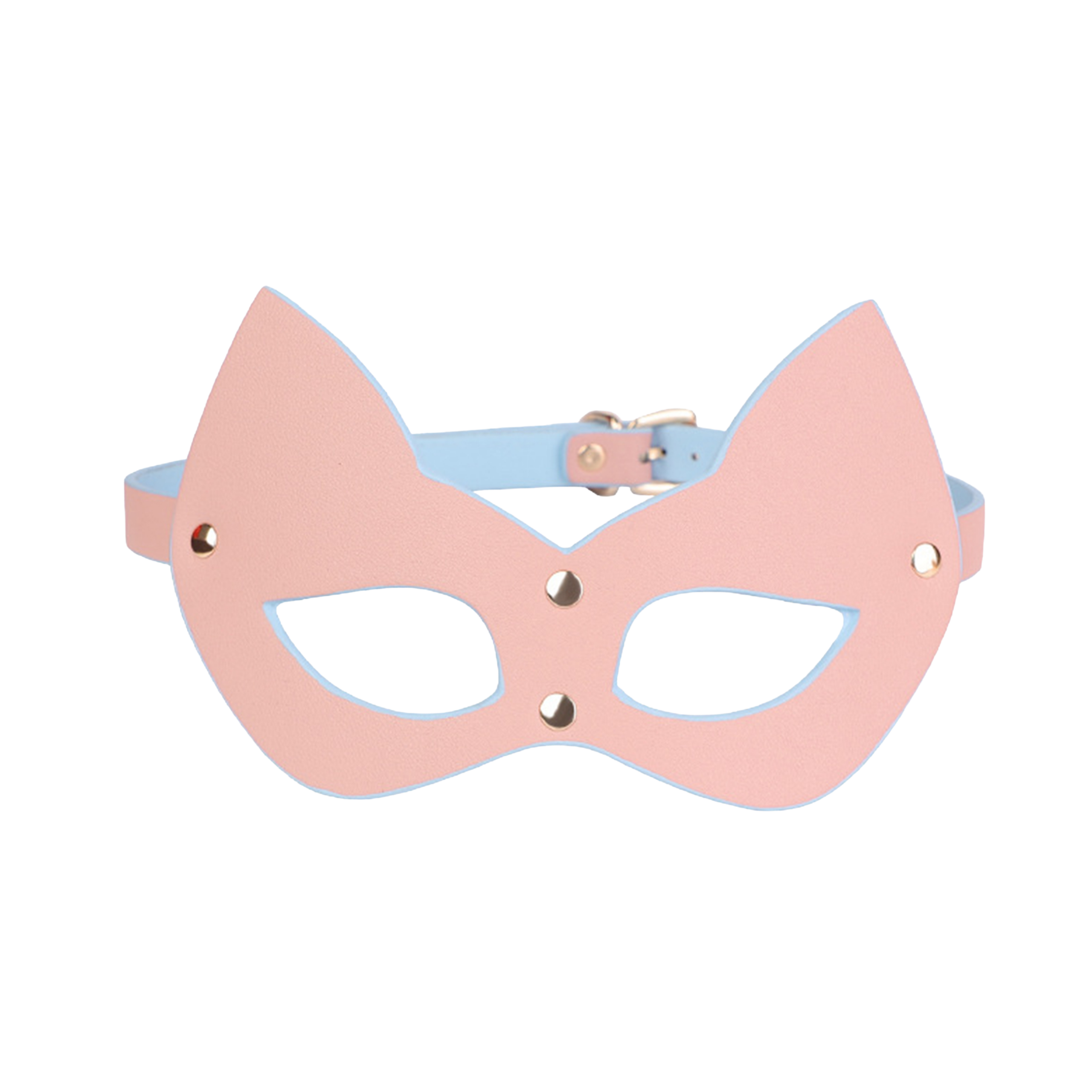 Macaron Leather Cat Mask