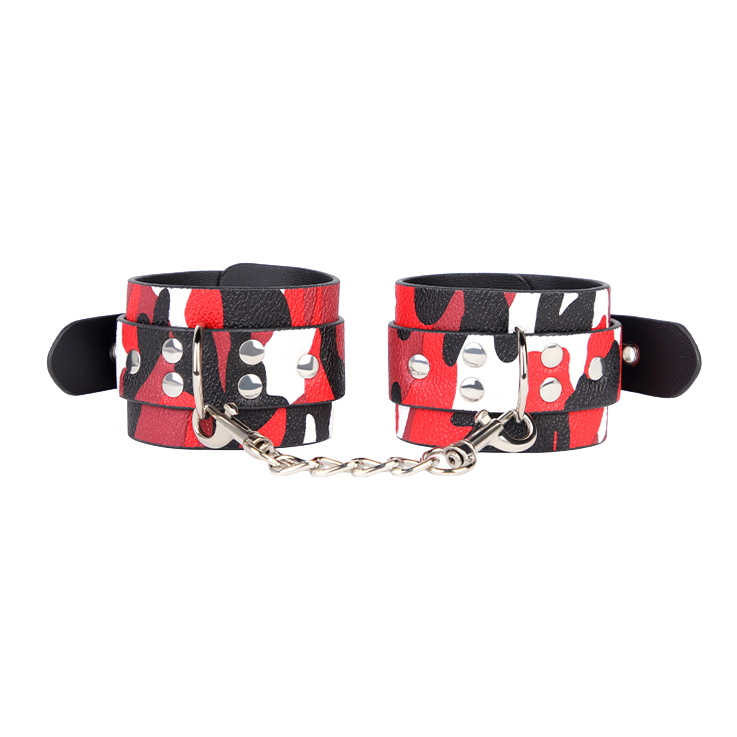 Camouflage Hand Cuffs Red