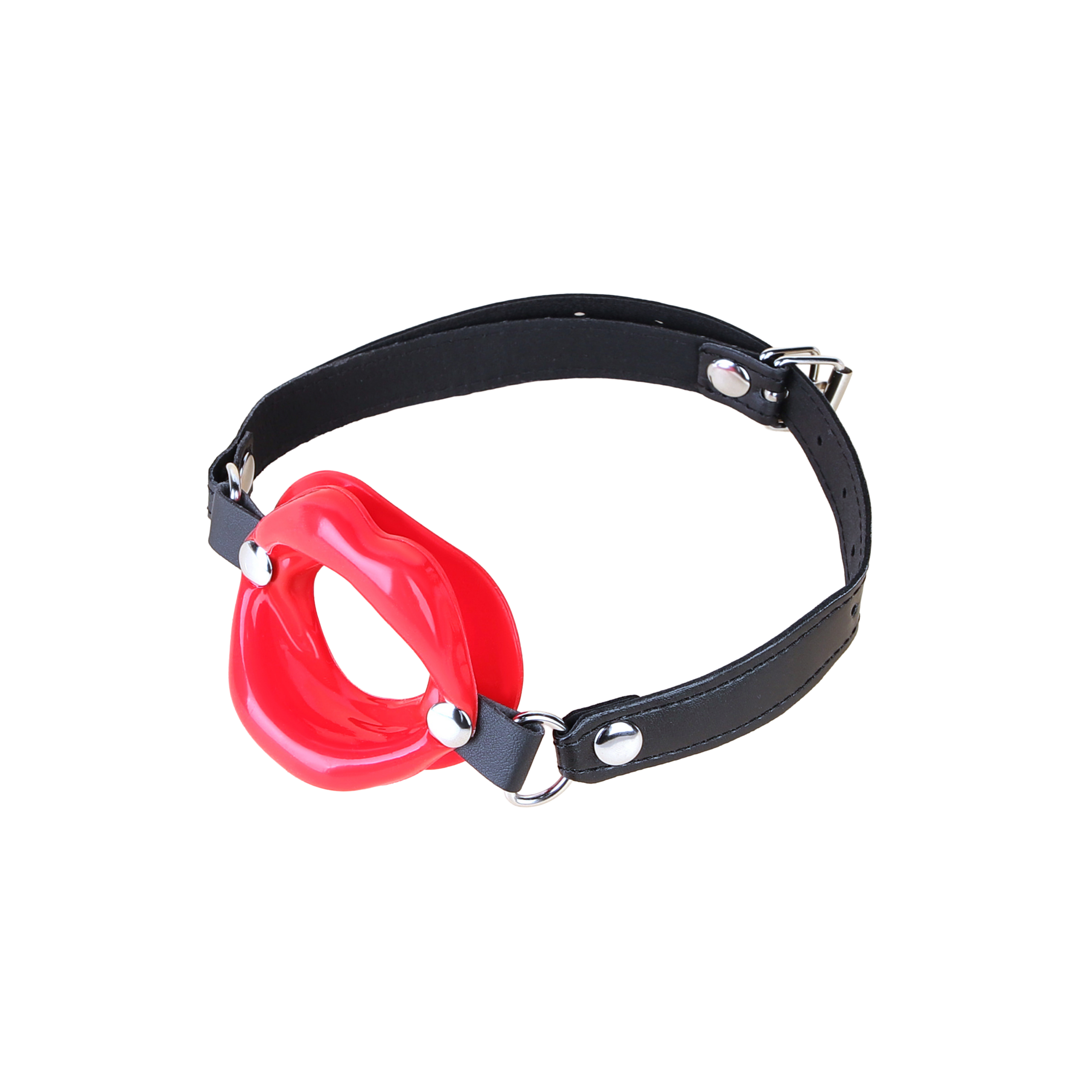 Mouth shaped Gag Black