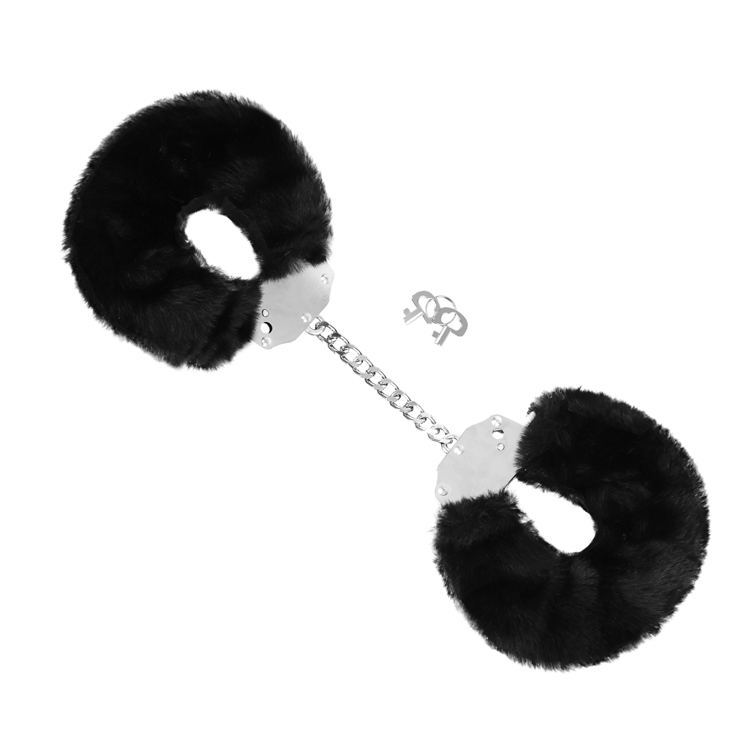 Super Fluffy Hand Cuffs Black