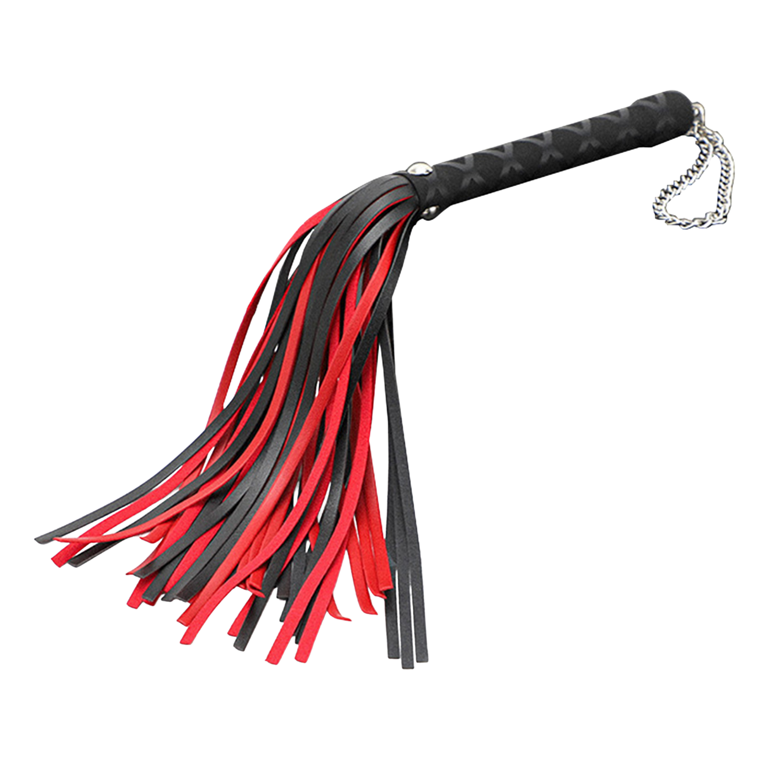 Luxury Whip Black Red